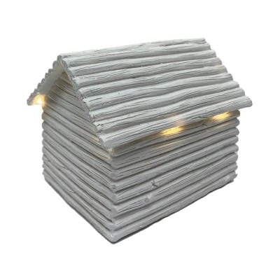 Prodex Domeček bílý LED 14 x 10 cm