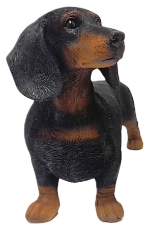 Prodex Pes jezevčík stojící černý s pálením 33 x 20 cm