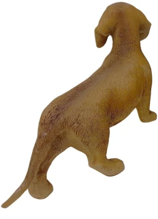 Prodex červený stojící jezevčík 33 x 20 cm, zahradní dekorace