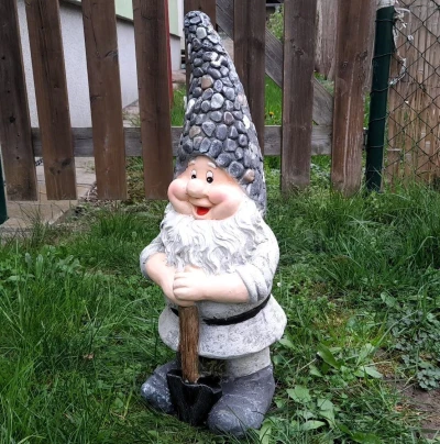 Prodex Trpaslík s kamínkovou čepičkou větší 53 x 19 cm