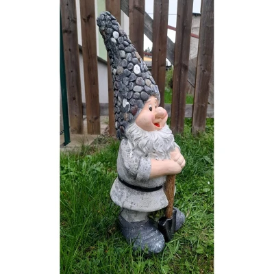 Prodex Trpaslík s kamínkovou čepičkou větší 53 x 19 cm