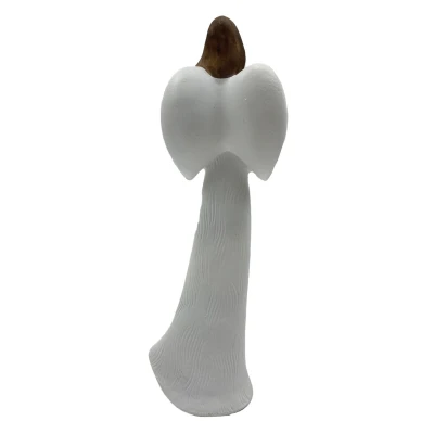 Prodex Anděl bílý s červeným srdcem 21 cm