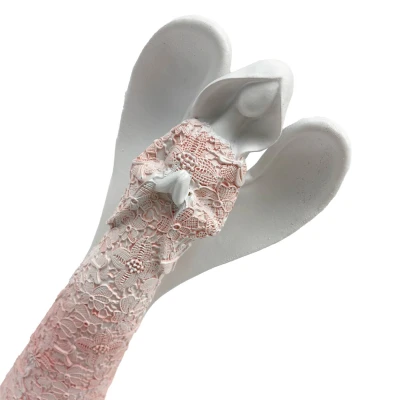 Prodex Anděl růžovo-bílý 23 cm