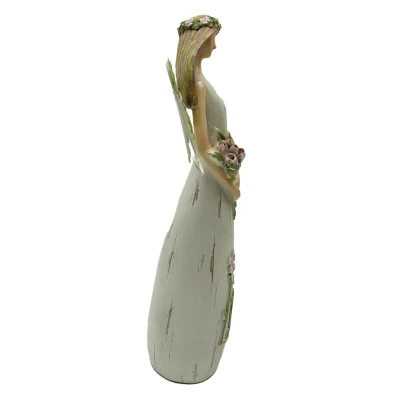 Prodex Víla s plechovými křídly 25 cm dekorativní figurka