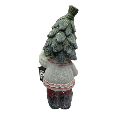 Prodex Kluk s lucernou MG lístková čepice 46 x 20 cm zahradní figurka