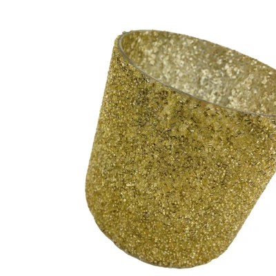 Prodex Kalíšek na svíčku zlatý střední 10 x 10 cm
