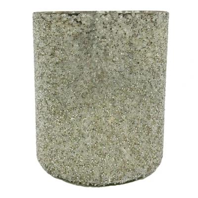Prodex Kalíšek na svíčku stříbrný střední 10 x 10 cm