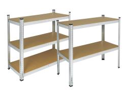 Profi Tools Kovový regál ZEUS 180 x 90 x 40 cm 5 polic TC-030C