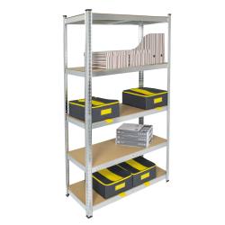 Profi Tools Kovový regál ZEUS 180 x 90 x 40 cm 5 polic TC-030C