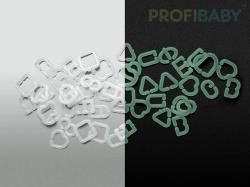 PROFIBABY Céčka ve tmě svítící různé tvary v sáčku set 150ks PROFIBABY Céčka ve tmě svítící různé tvary v sáčku set 150ks