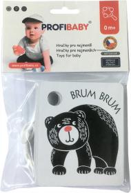 Profibaby Kartičky kontrastní černobílé s barevným prvkem 9ks zvířátka pro miminko Profibaby Kartičky kontrastní černobílé s barevným prvkem 9ks zvířátka pro miminko