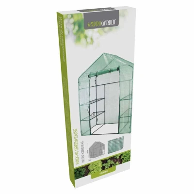 Progarden Foliovník zahradní se vstupem a 4 policemi 143 x 73 x 195 cm