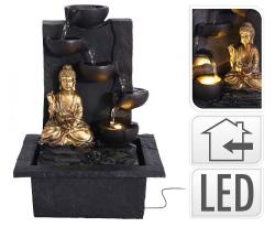 Progarden Fontána pokojová s LED osvětlením BUDDHA rovná Progarden Fontána pokojová s LED osvětlením BUDDHA rovná