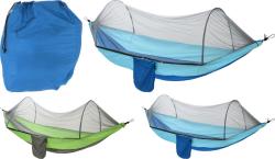 Progarden Hamaka s moskytiérou PROGARDEN 140 x 260 cm modrá Progarden Hamaka s moskytiérou PROGARDEN 140 x 260 cm modrá