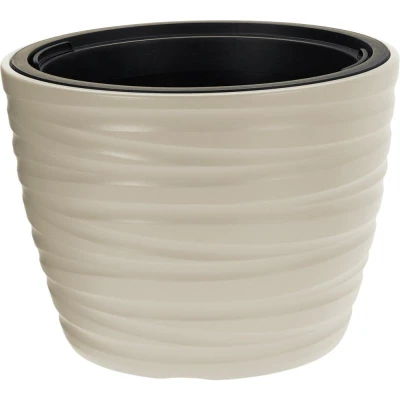 Progarden Květináč plastový 37,5 x 27,9 cm šedý