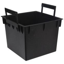 Progarden Květináč s obalem hnědá 24 cm černá