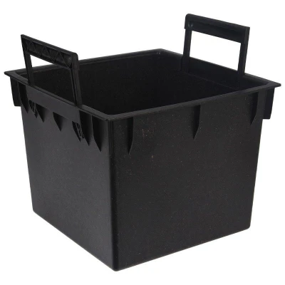 Progarden Květináč s obalem hnědá 24 cm černá