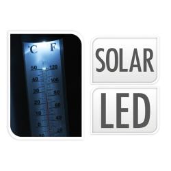 Progarden Lampa solární zahradní s teploměrem 58 cm