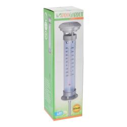 Progarden Lampa solární zahradní s teploměrem 58 cm