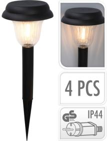 Progarden Lampa zahradní 16x45cm sada 4ks Progarden Lampa zahradní 16x45cm sada 4ks