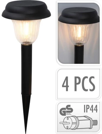 Progarden Lampa zahradní 16x45cm sada 4ks Progarden Lampa zahradní 16x45cm sada 4ks
