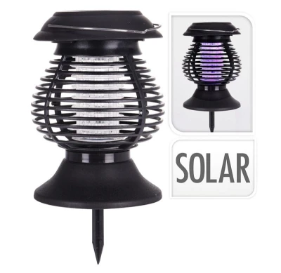 Progarden Lapač hmyzu UV solární lampa 2v1 26 cm