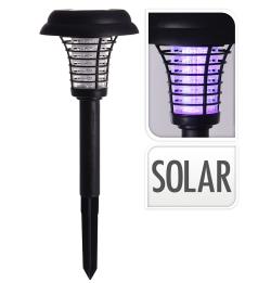 Progarden Lapač hmyzu UV solární lampa 2v1 40 cm Progarden Lapač hmyzu UV solární lampa 2v1 40 cm