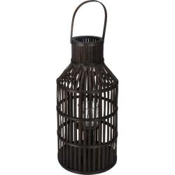 Progarden Lucerna na svíčku 22 x 58 cm dřevo hnědá Progarden Lucerna na svíčku 22 x 58 cm dřevo hnědá