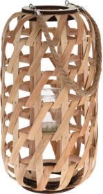 Progarden Lucerna na svíčku dřevěná 39 cm Progarden Lucerna na svíčku dřevěná 39 cm