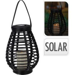 Progarden Solární lucerna 26 cm černá Progarden Solární lucerna 26 cm černá