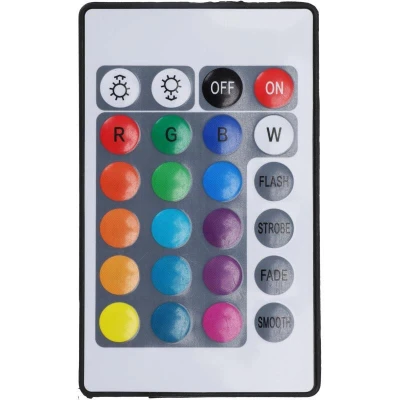 Progarden Nabíjecí lampa kempingová venkovní s ovladačem RGB 21 cm