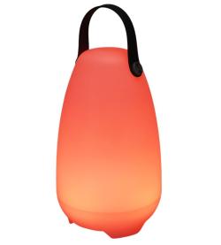 Progarden Nabíjecí lampa kempingová venkovní s ovladačem RGB 26 cm