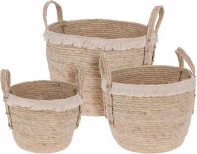 Progarden Obal na květináč sada 3 ks pletený LILIA ECO Progarden Obal na květináč sada 3 ks pletený LILIA ECO
