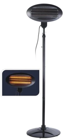 Progarden Ohřevná topná lampa stojící infrazářič 2000W Progarden Ohřevná topná lampa stojící infrazářič 2000W