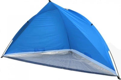 Progarden Plážový stan s UV50+ ochranou 260 x 110 x 110 cm modrá