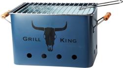 Progarden Přenosný gril na dřevěné uhlí GRILL KING 43 x 20 cm modrá Progarden Přenosný gril na dřevěné uhlí GRILL KING 43 x 20 cm modrá