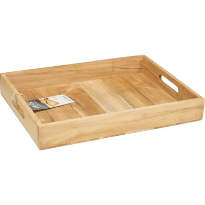 Progarden Servírovací podnosy teak sada 3 ks