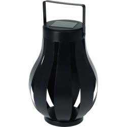 Progarden Solární lucerna LED 19 cm černá Progarden Solární lucerna LED 19 cm černá