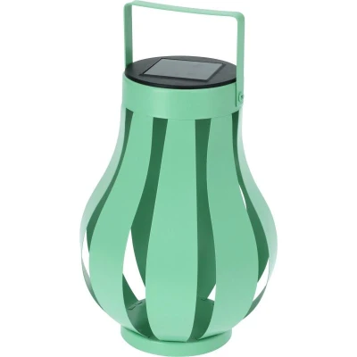 Progarden Solární lucerna LED 19 cm zelená Progarden Solární lucerna LED 19 cm zelená