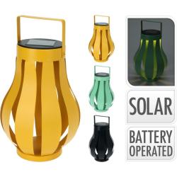 Progarden Solární lucerna LED 19 cm zelená