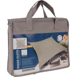 Progarden Stínící plachta čtvercová 3 m šedohnědá