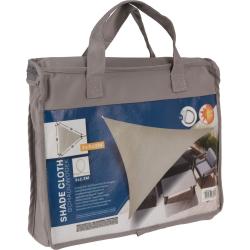 Progarden Stínící plachta trojúhelník 3 x 3 x 3m šedohnědá