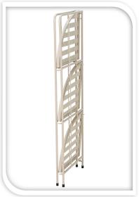 Progarden Stojan na květiny rohový 3 patra béžová