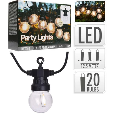 Progarden Světelný řetěz LED PARTY venkovní 20 světel