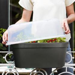 Progarden Truhlík na zábradlí s poklopem 60 cm