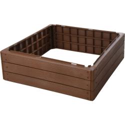 Progarden Vyvýšený záhon 75 x 75 cm hnědá Progarden Vyvýšený záhon 75 x 75 cm hnědá
