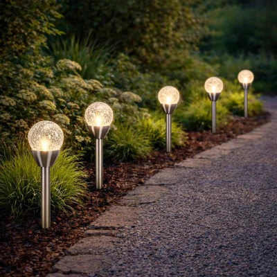 Progarden Zahradní solární LED osvětlení sada 5 ks