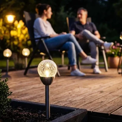 Progarden Zahradní solární LED osvětlení sada 5 ks