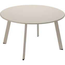 Progarden Zahradní stůl kulatý 70 cm matná krémová