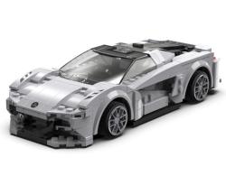 Programovatelná RC stavebnice auta Lotus Evija - 308 dílků